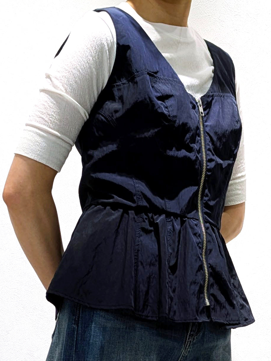 satin corset blouse