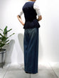 satin corset blouse