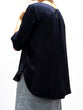 Satin twill half sleeve pullover