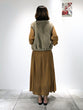 Eco-fur short gilet