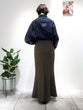 Soft Cardboard Knit Mermaid Skirt