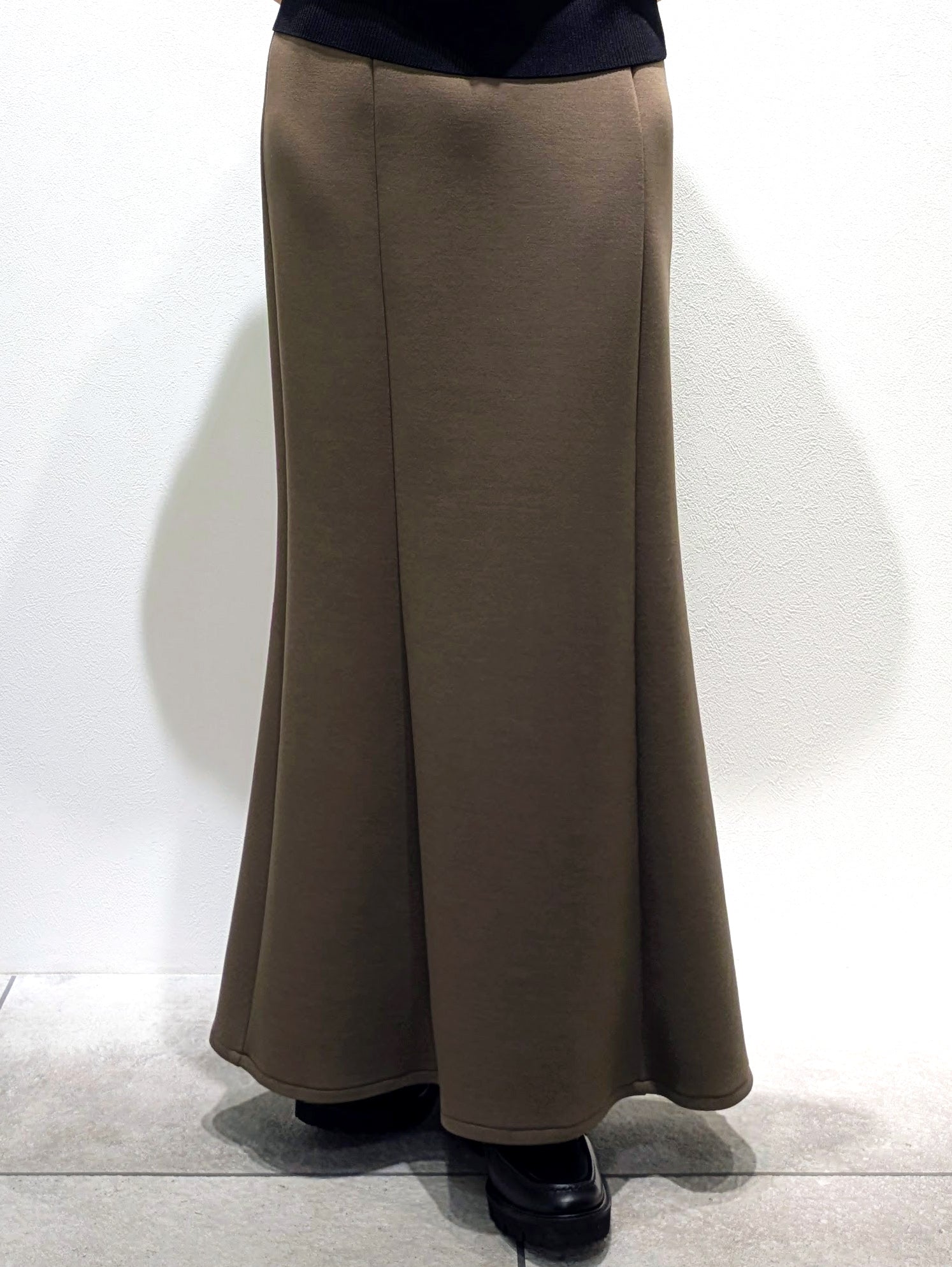 Soft Cardboard Knit Mermaid Skirt