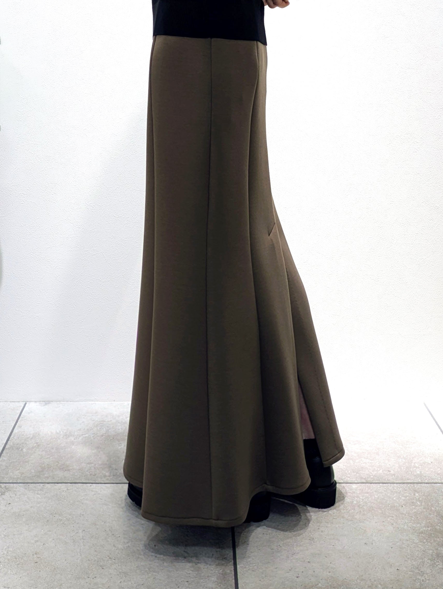 Soft Cardboard Knit Mermaid Skirt