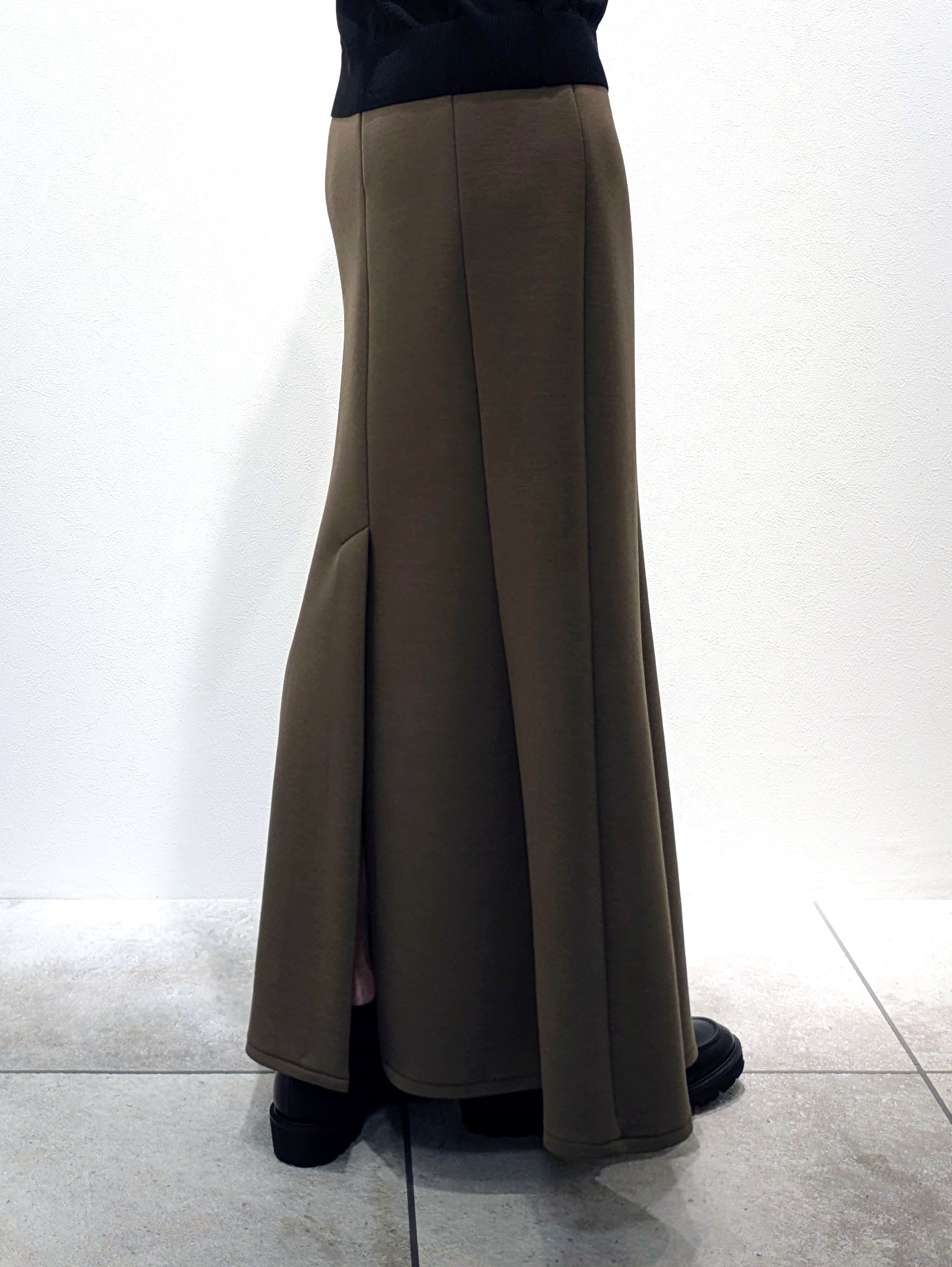 Soft Cardboard Knit Mermaid Skirt