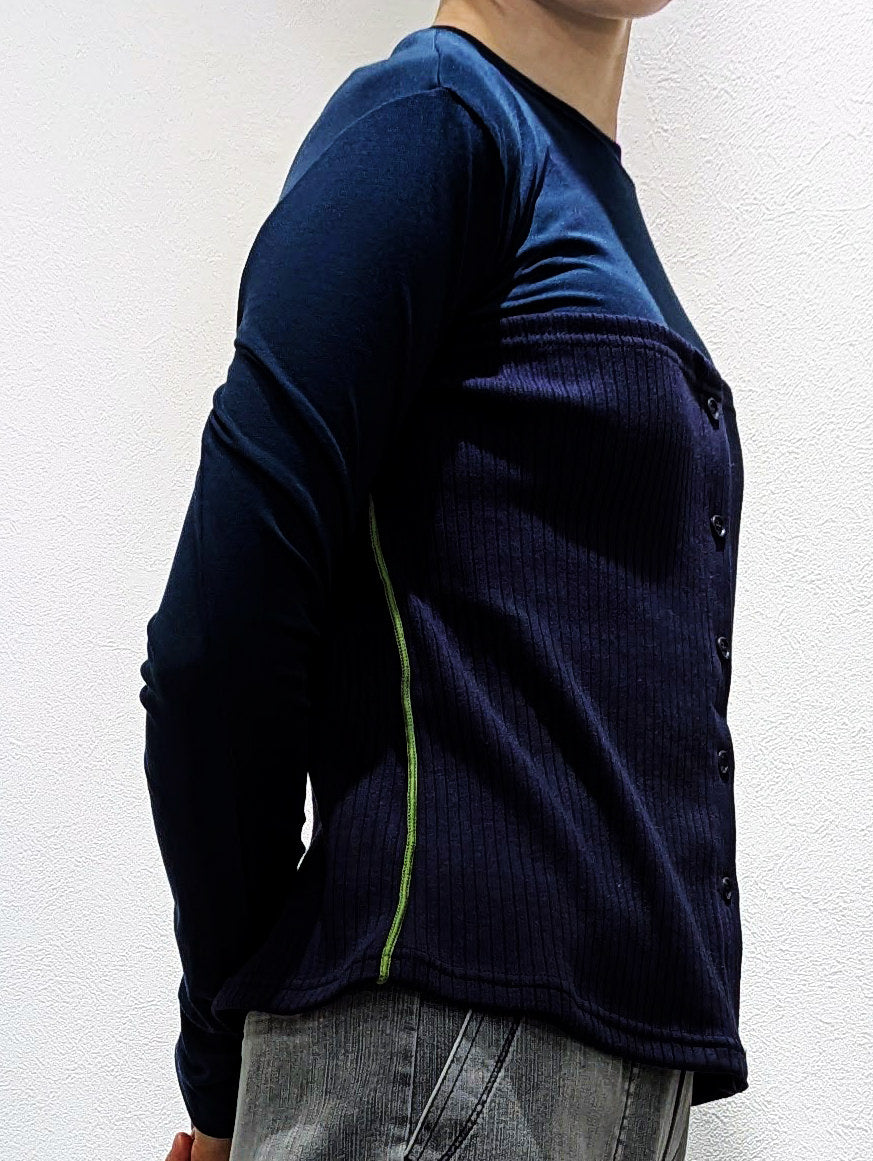 Layered design tops