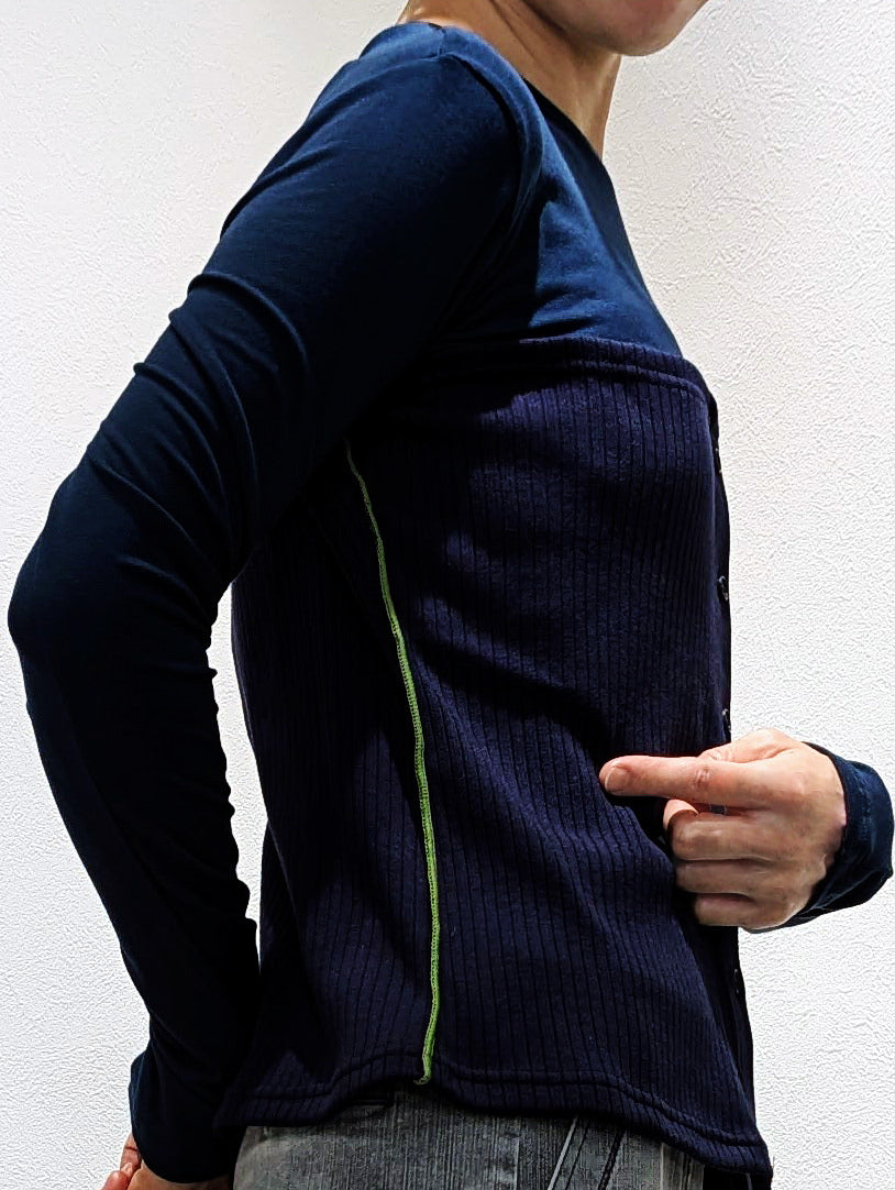 Layered design tops