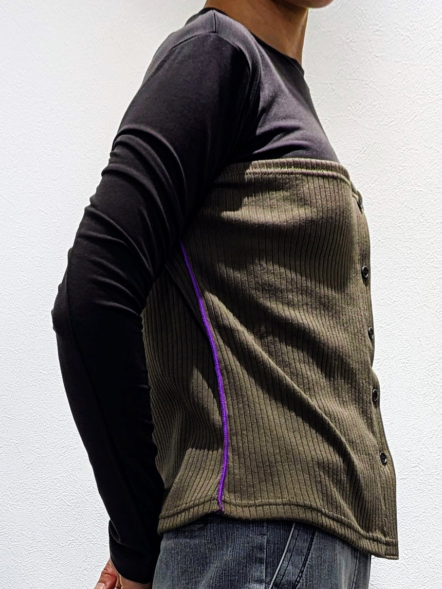 Layered design tops