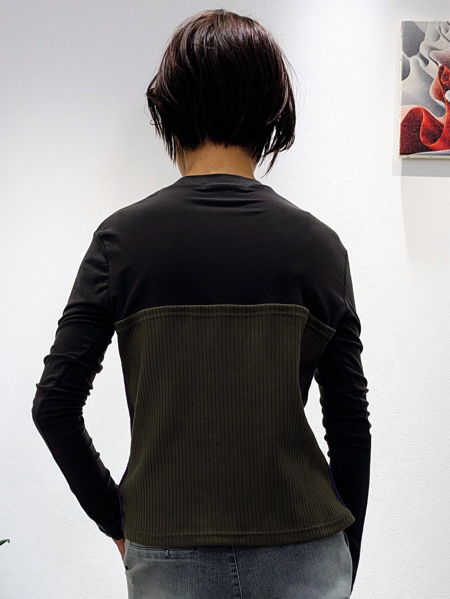 Layered design tops