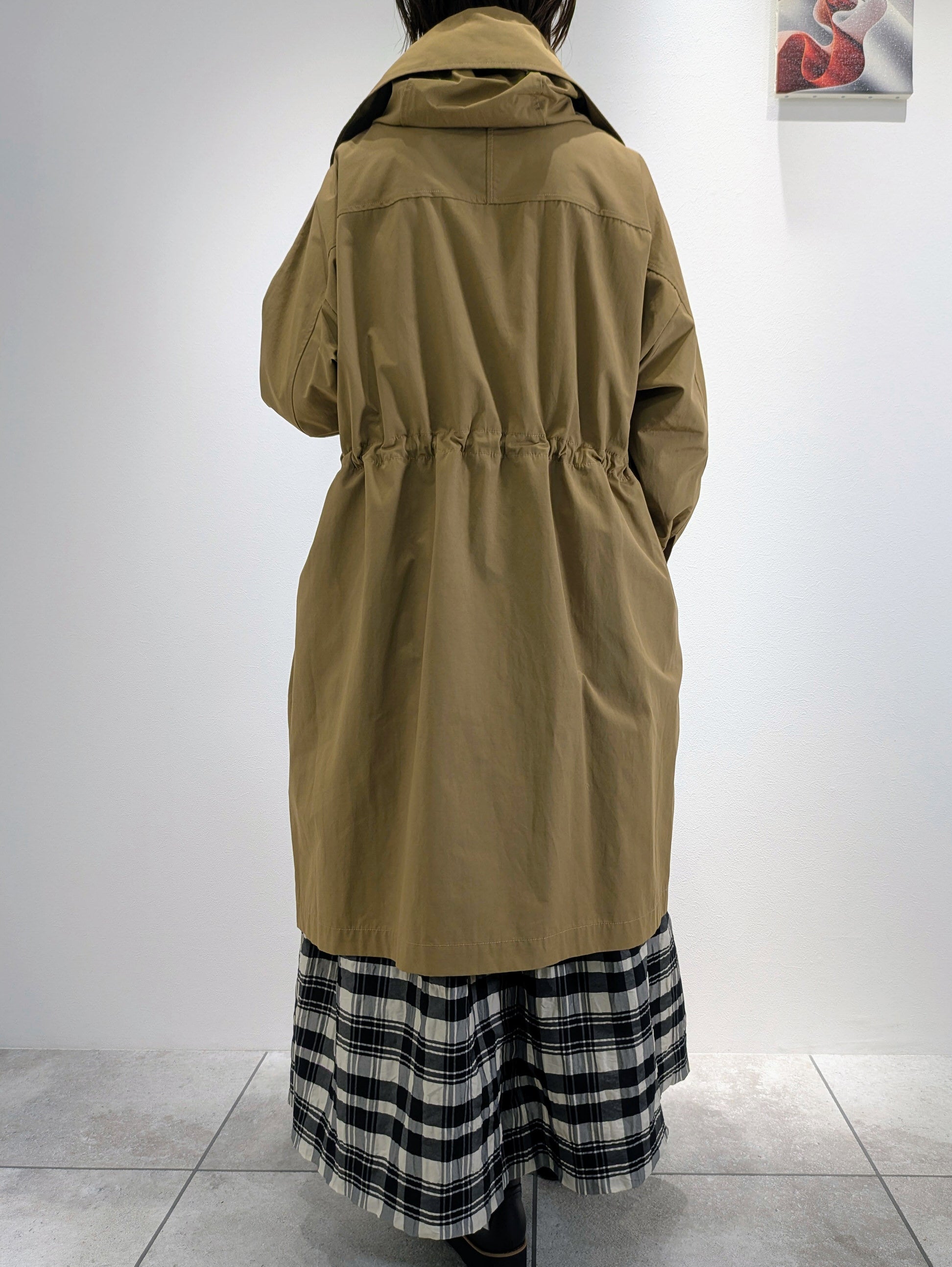 Big Collar Mod Coat