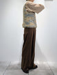 Feather tulle vest