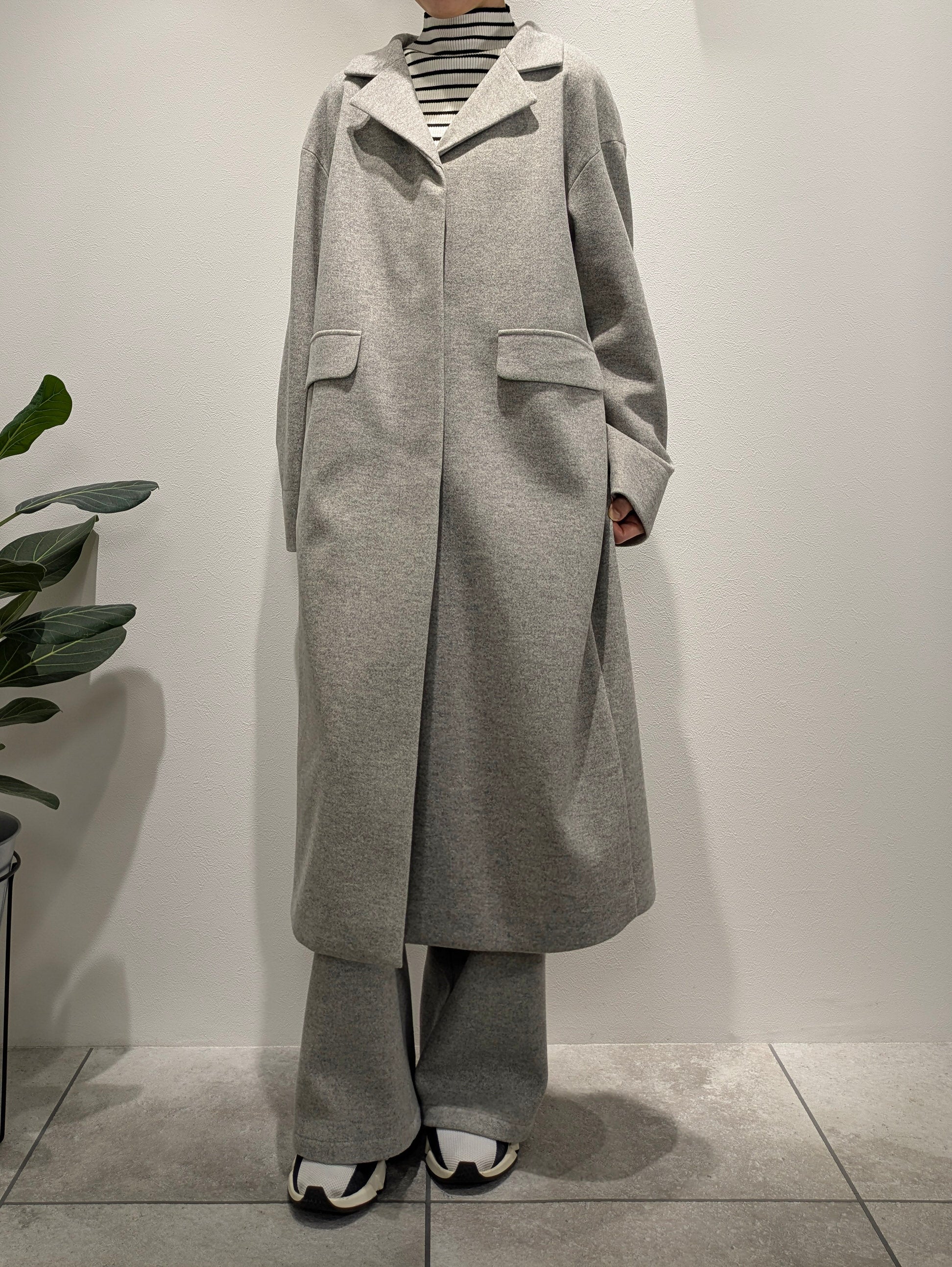 Wool-like Chester coat