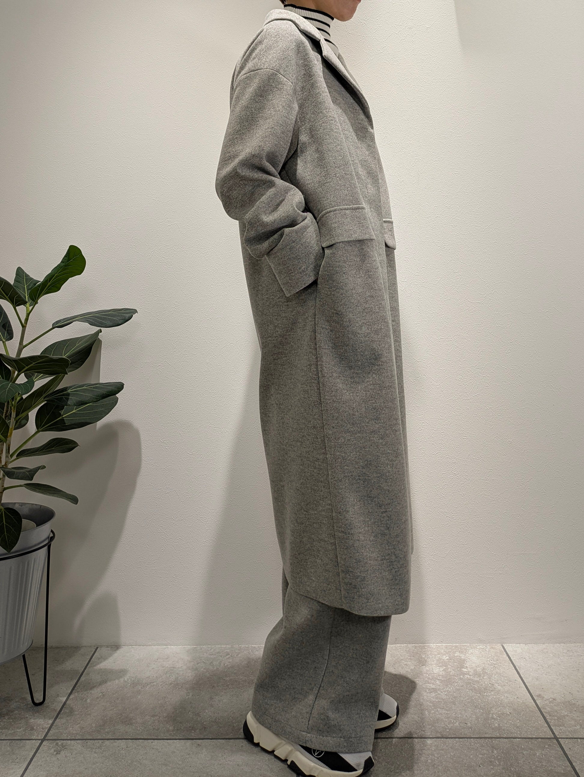 Wool-like Chester coat