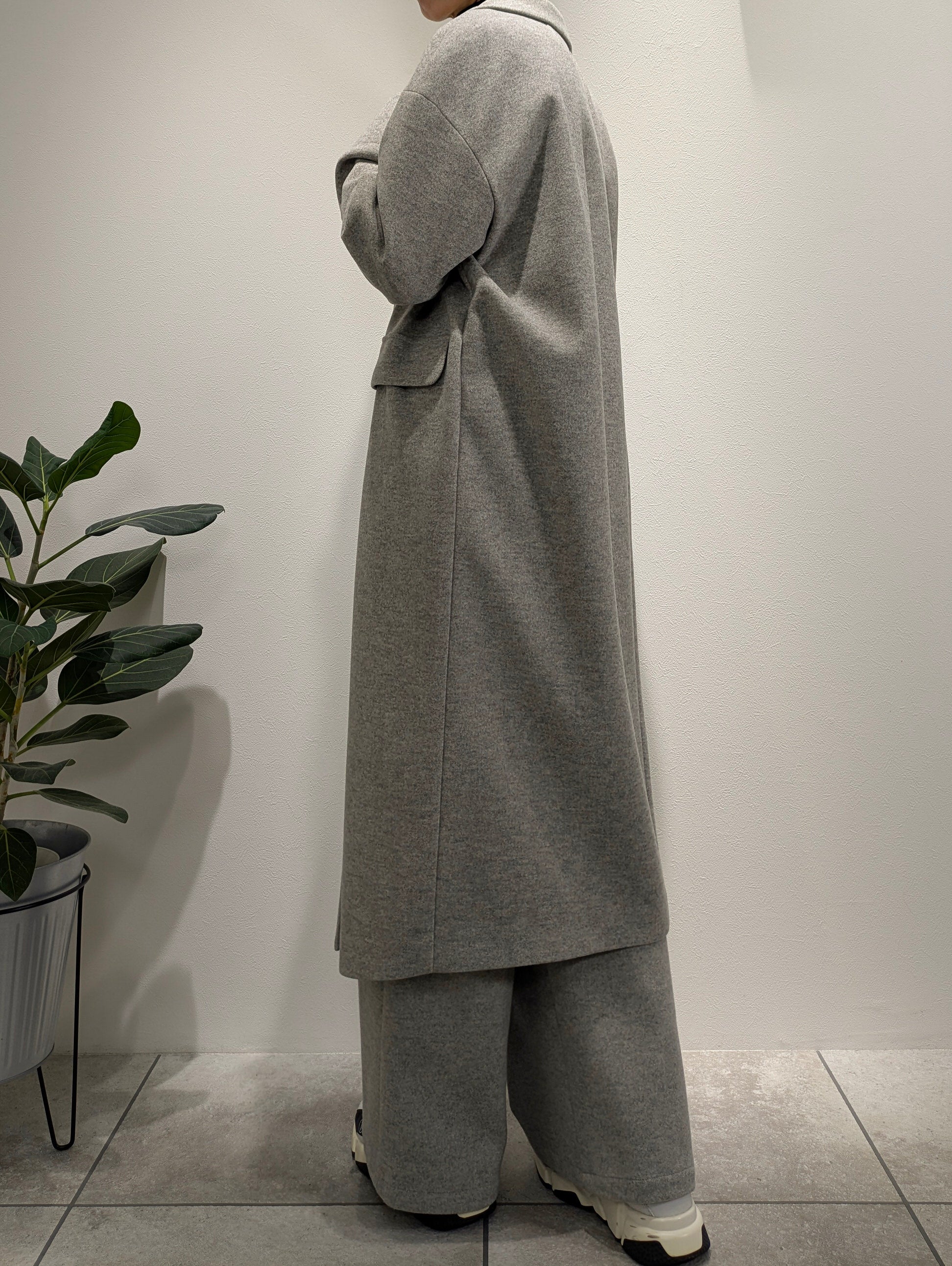 Wool-like Chester coat