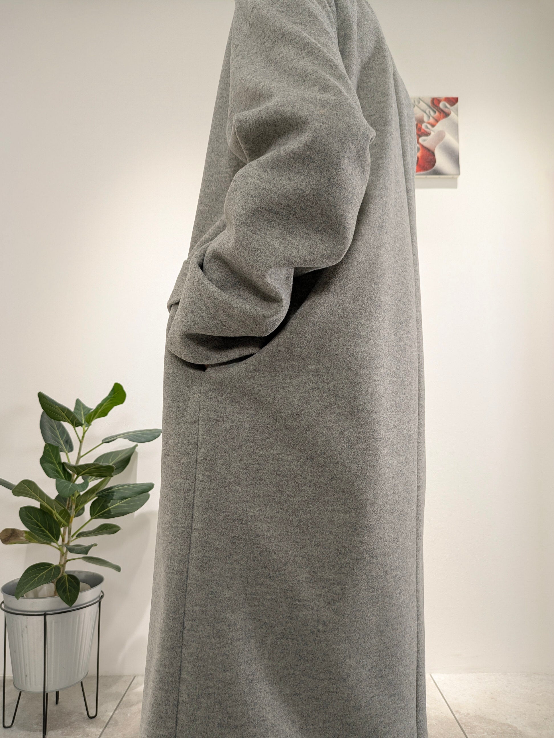 Wool-like Chester coat