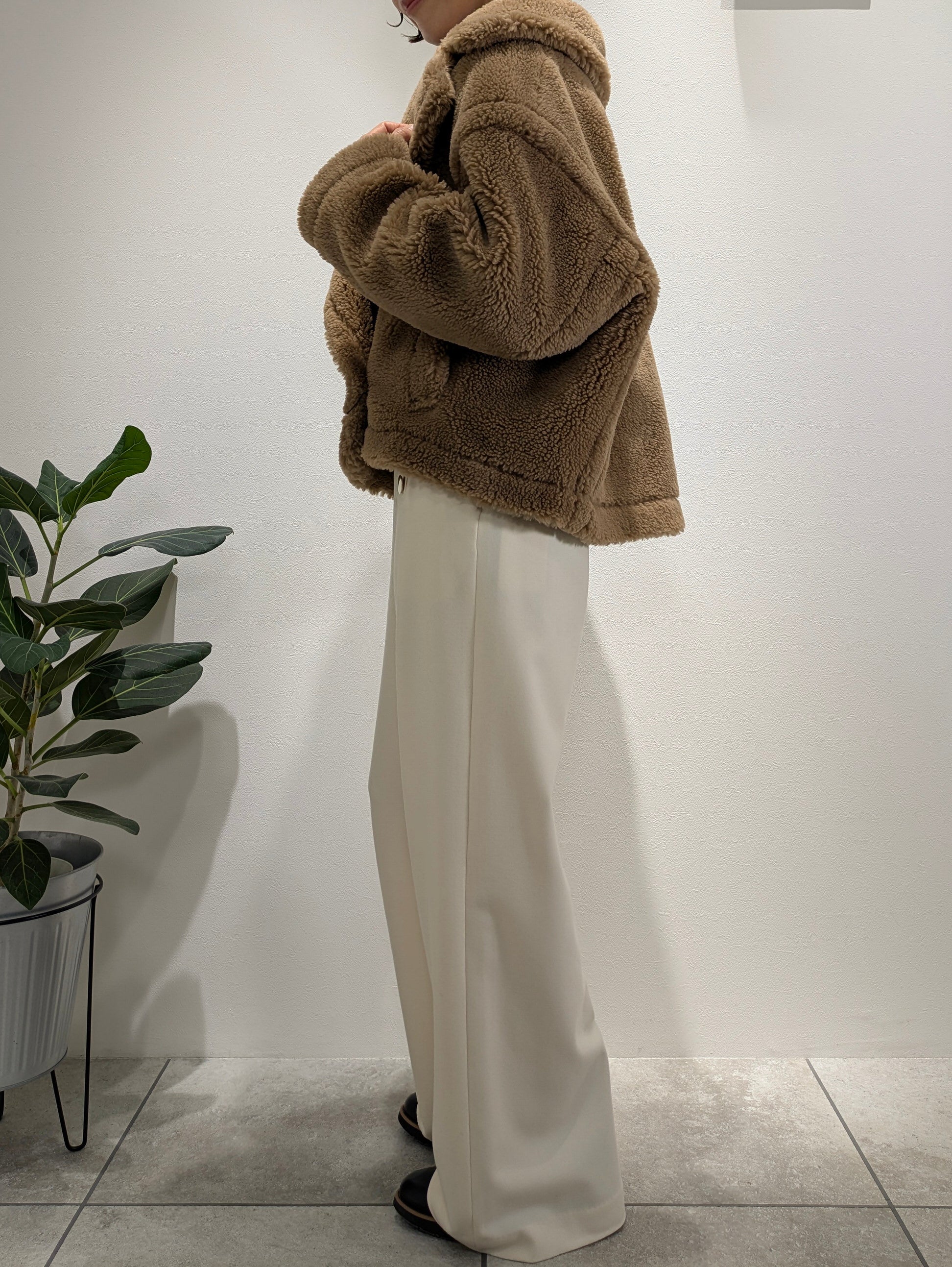 Teddy Boa Tailored Short Coat