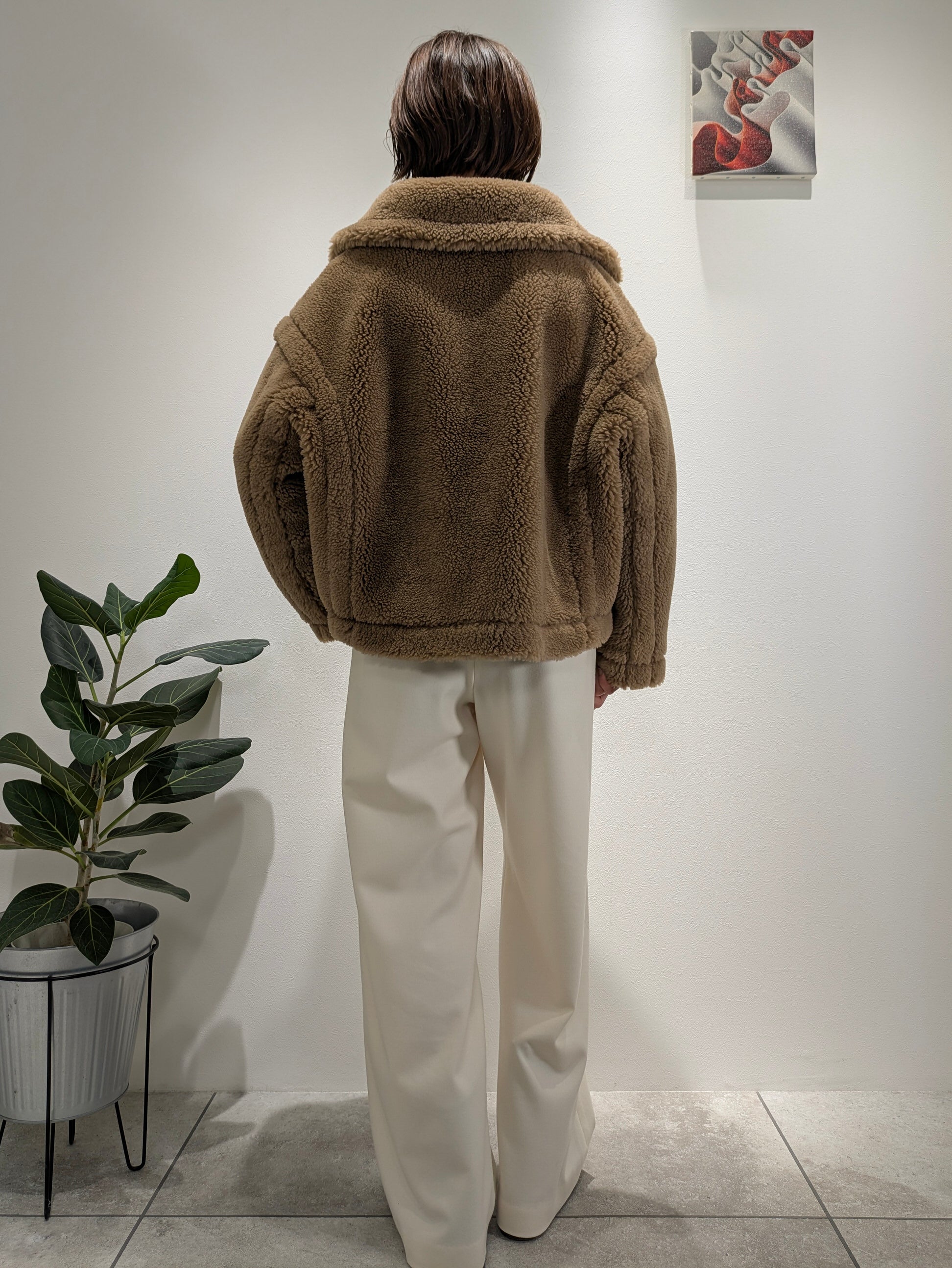 Teddy Boa Tailored Short Coat