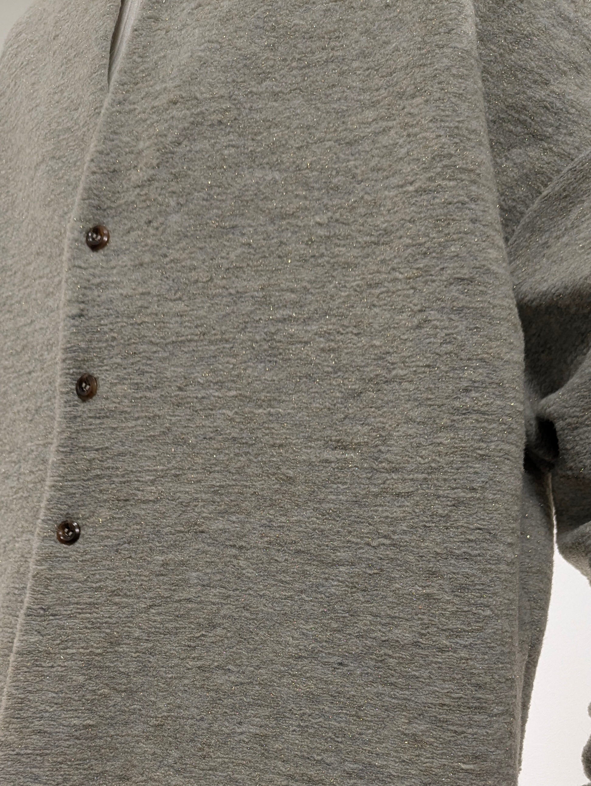 Sliver knit cardigan