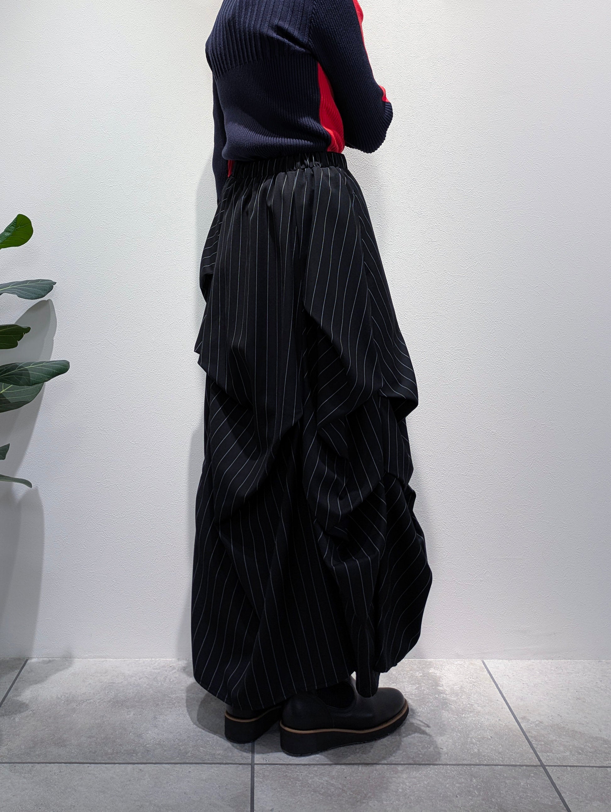 Drawstring design skirt