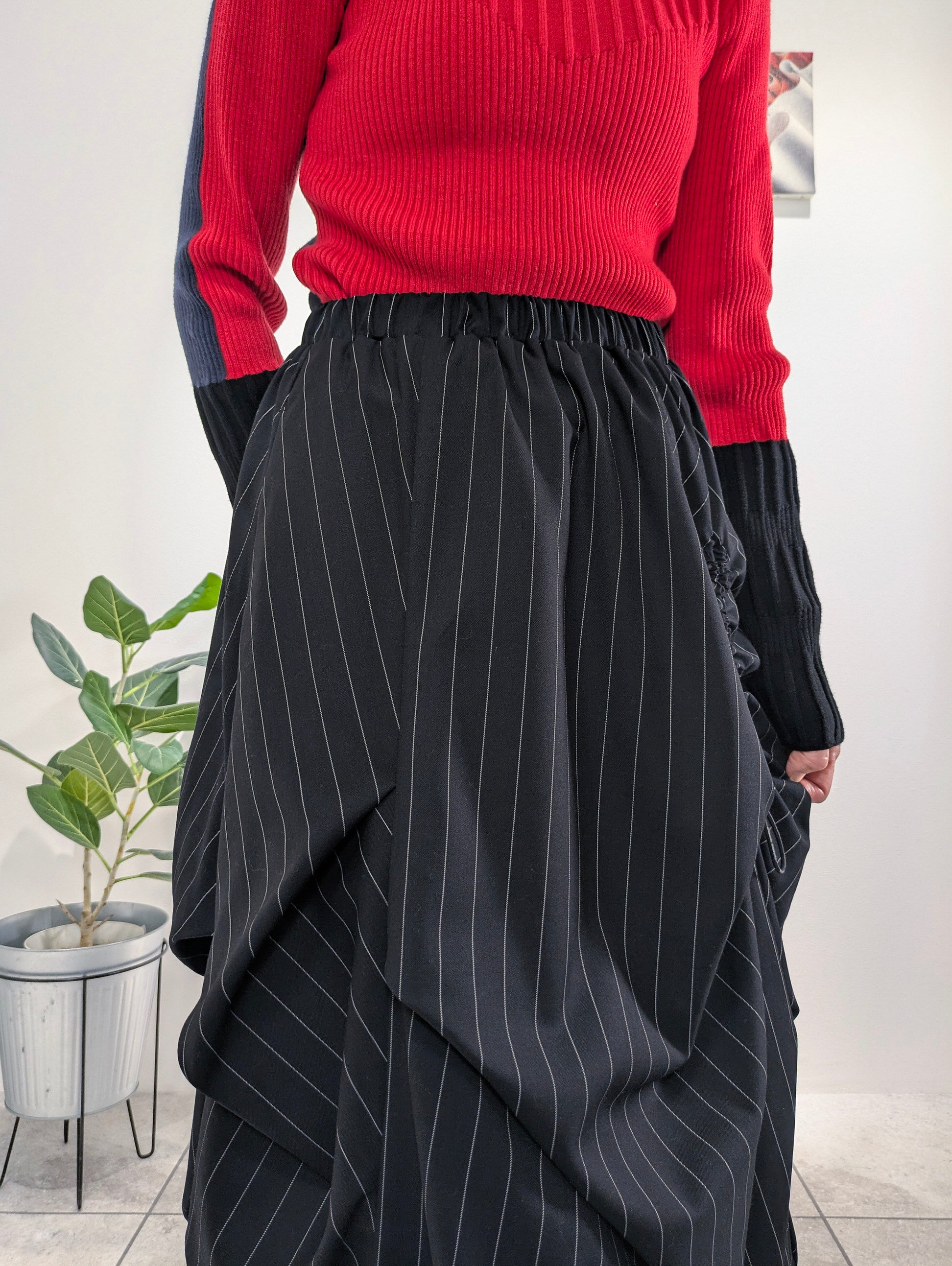 Drawstring design skirt