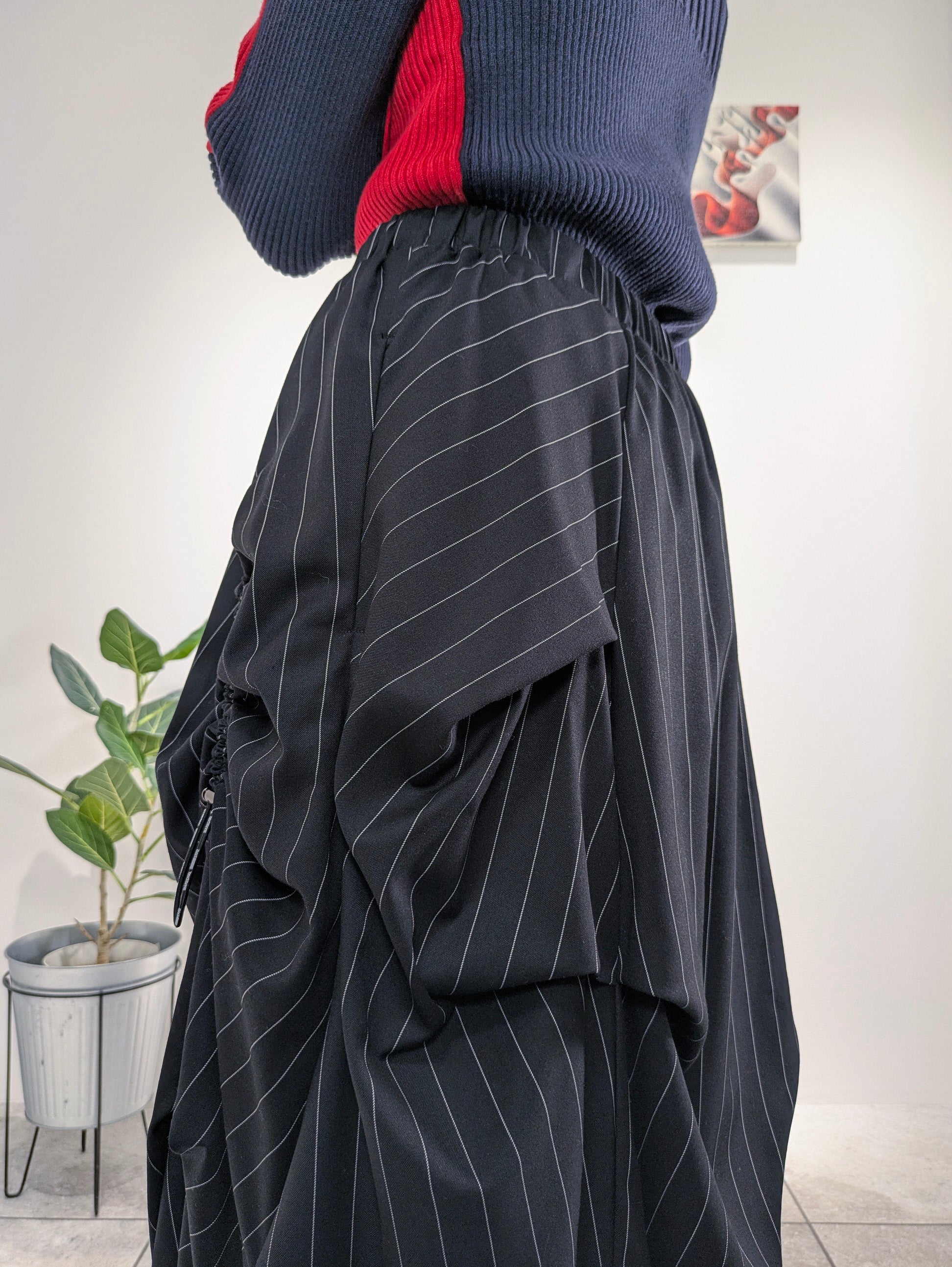 Drawstring design skirt