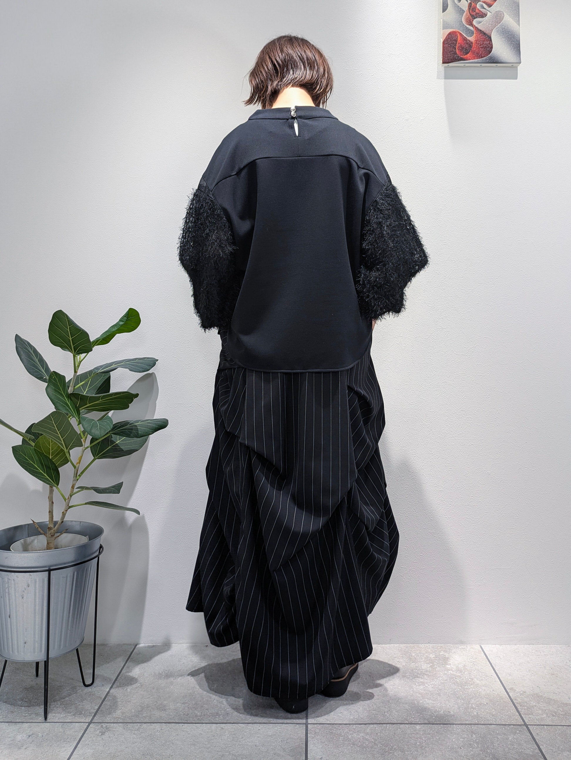 Drawstring design skirt