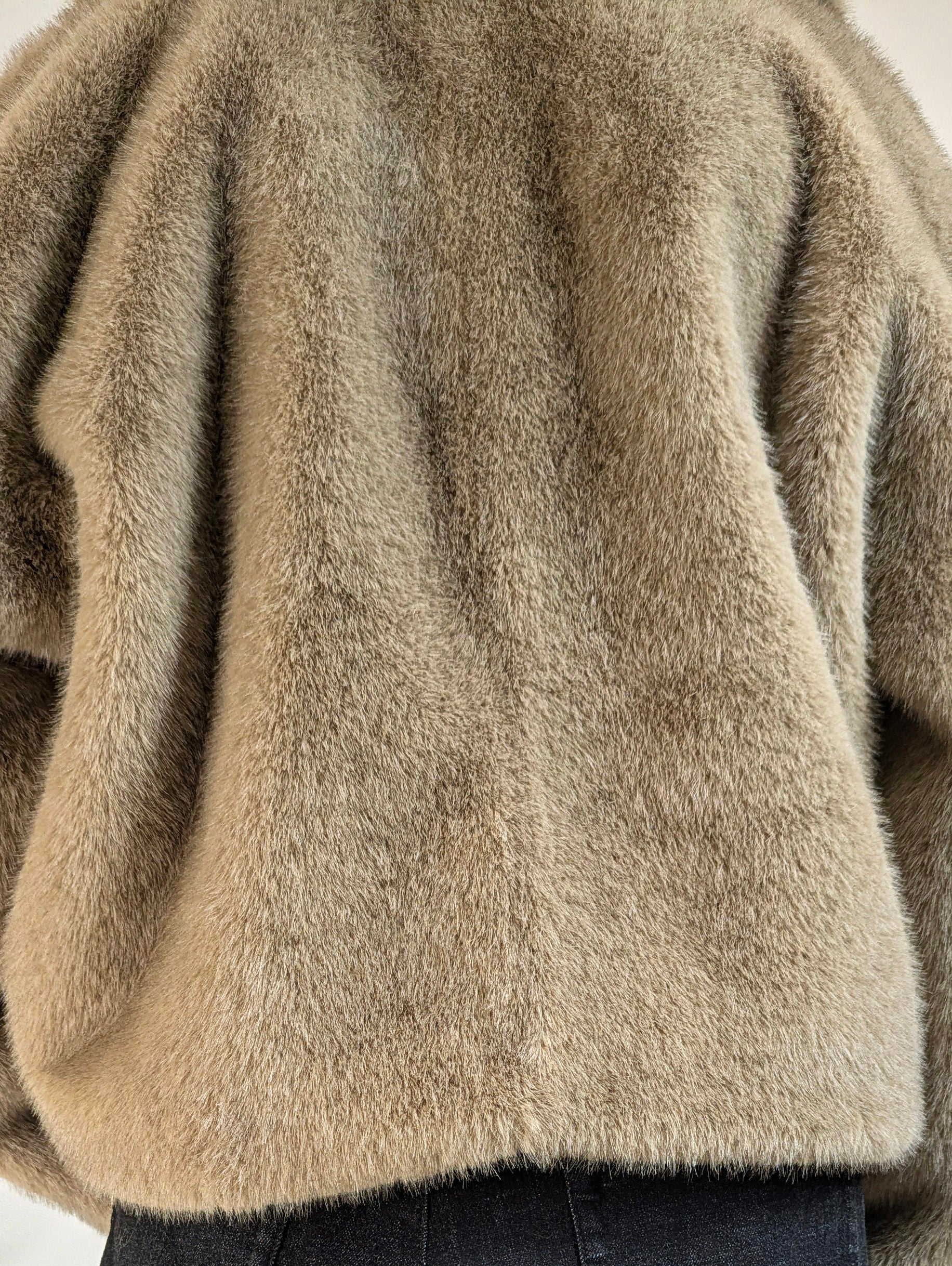 Eco Fur Short Jacket