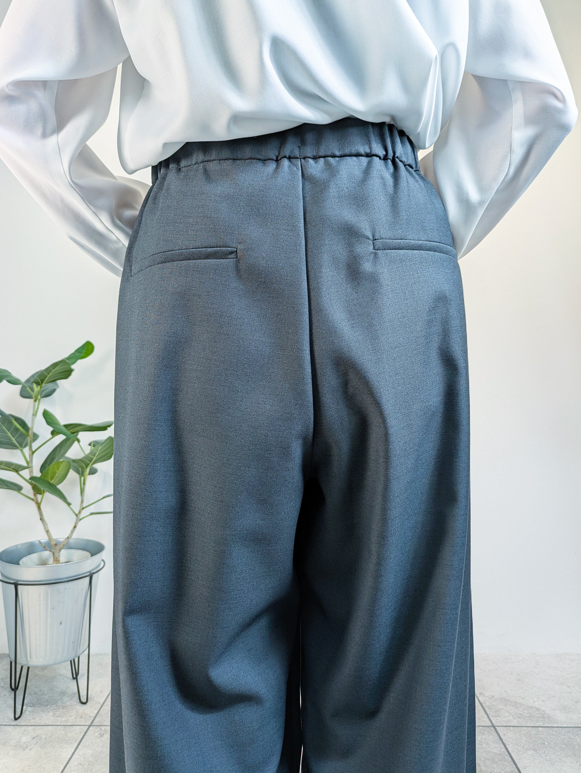 3タックワイドパンツ