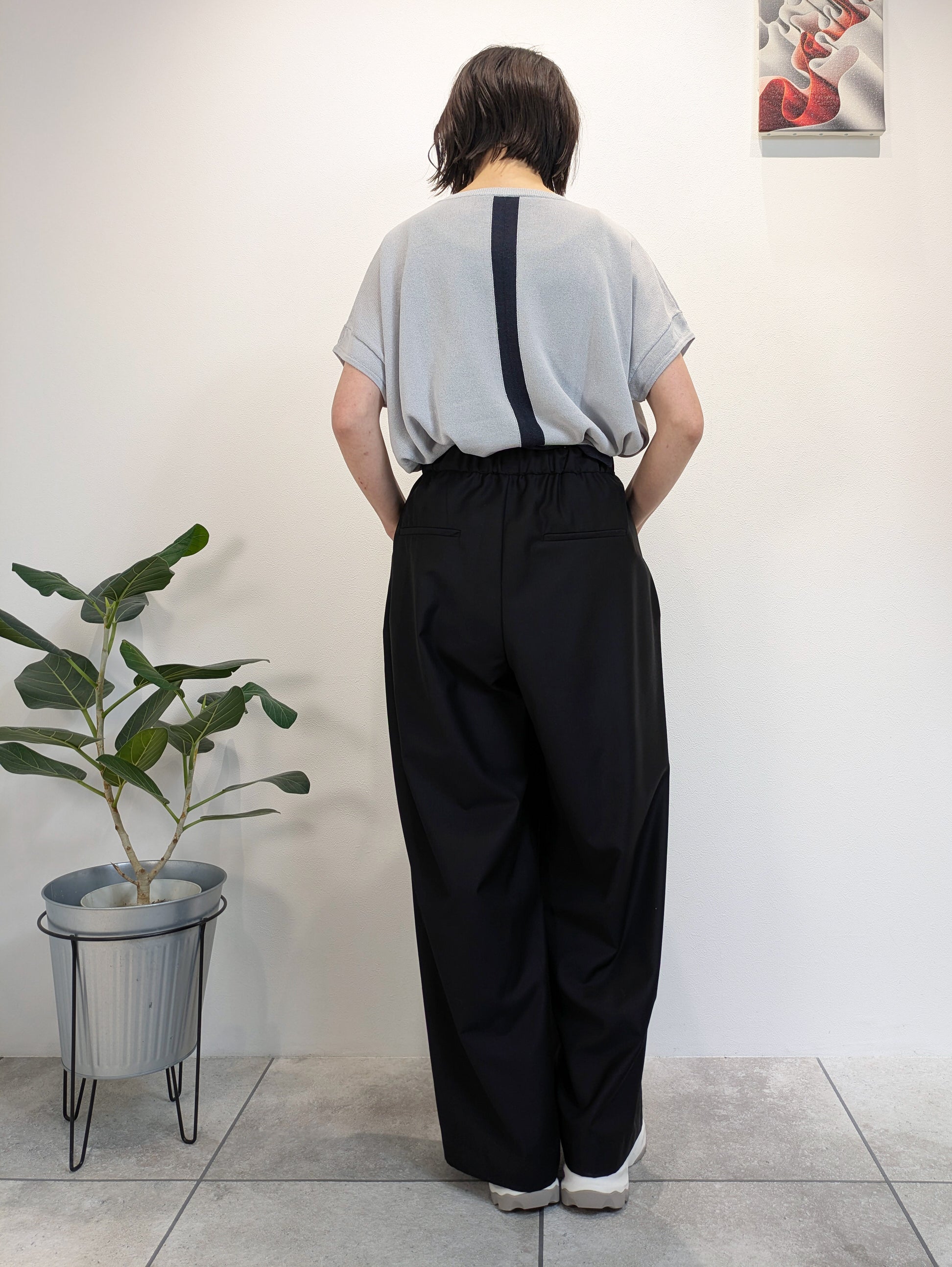 3タックワイドパンツ