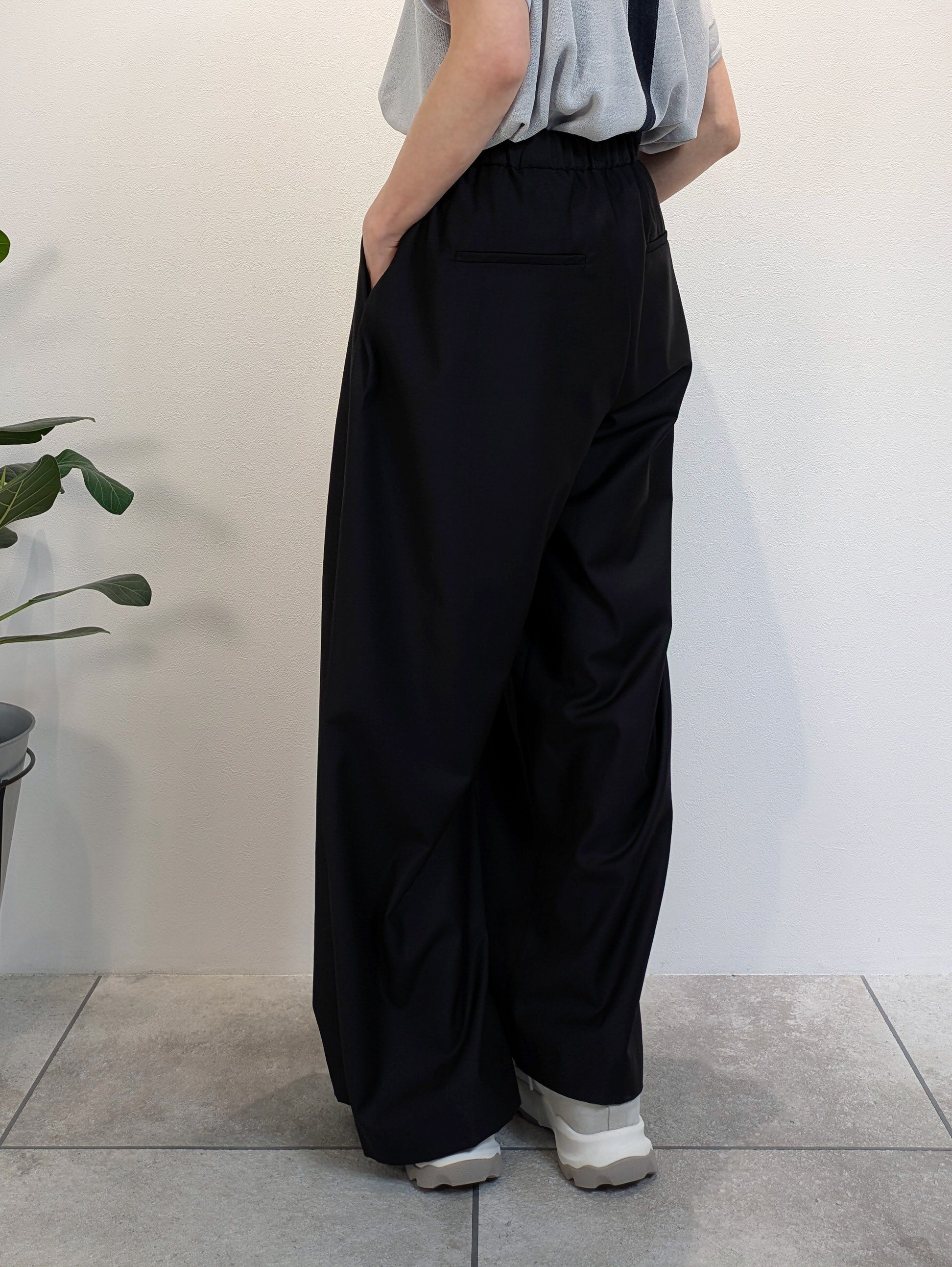 3タックワイドパンツ
