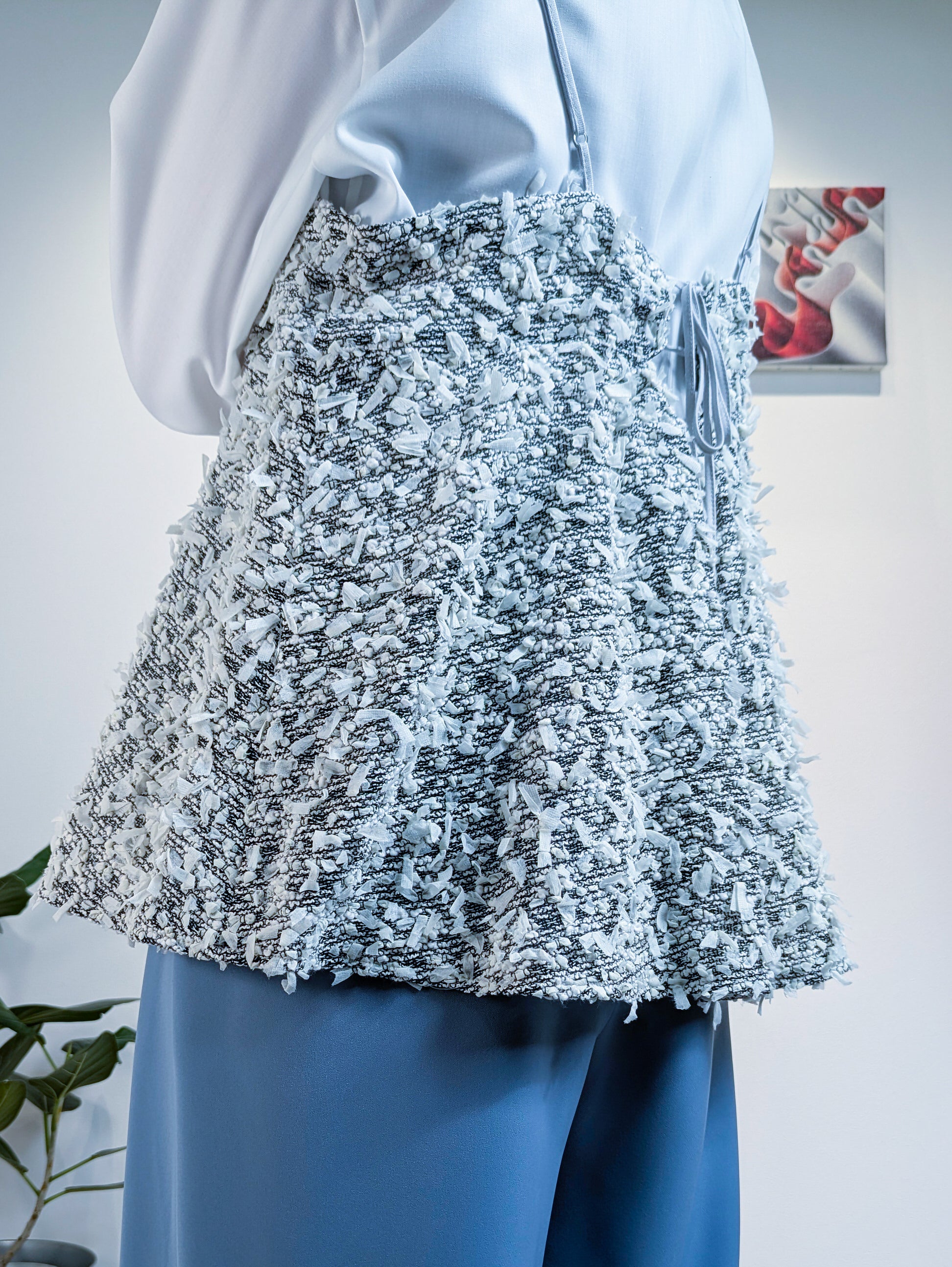 ツイードキャミソールジレ