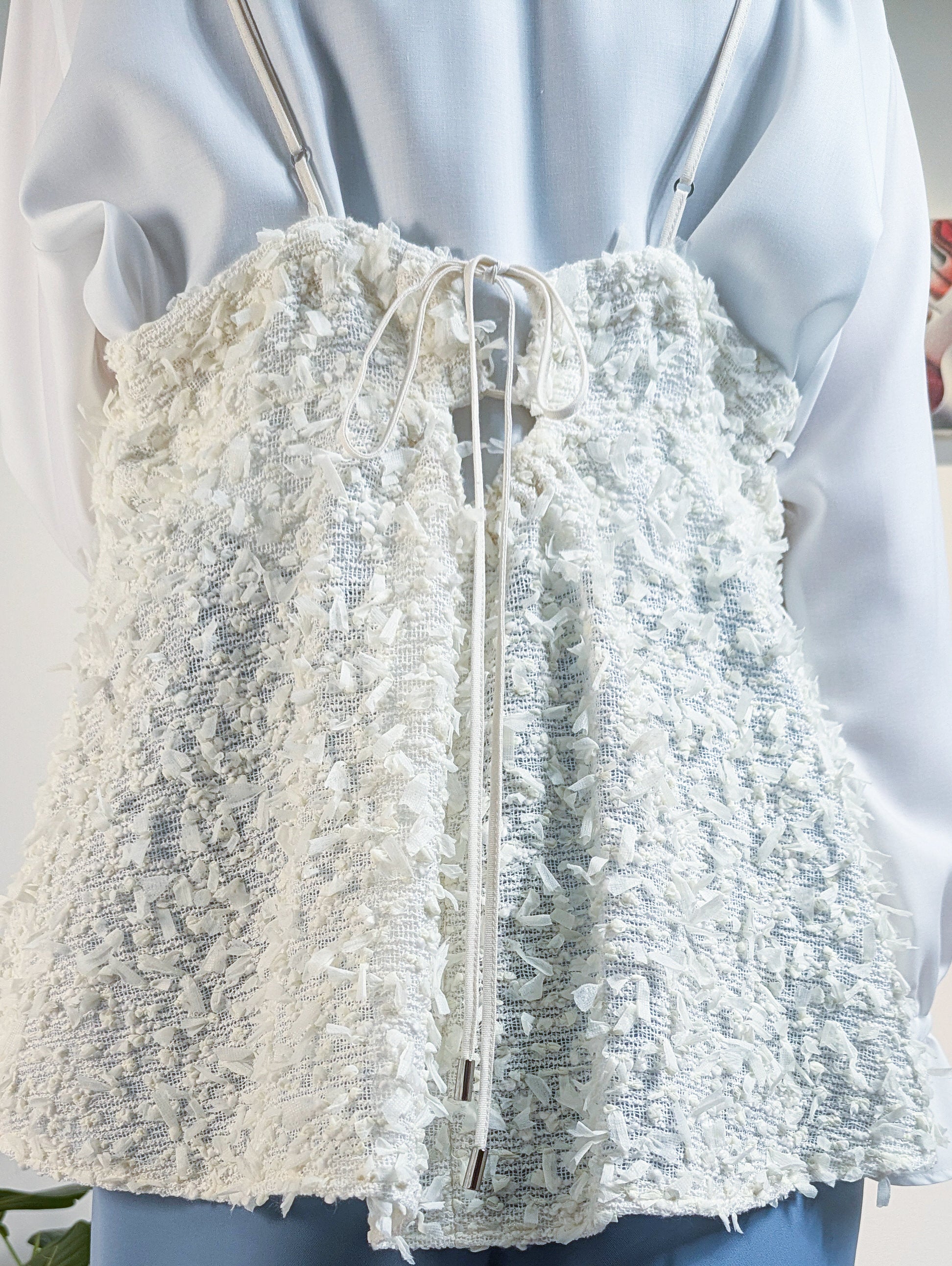 ツイードキャミソールジレ