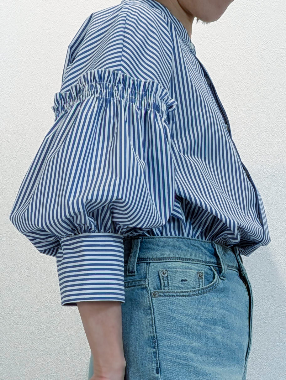 ボリュームスリーブシャツ