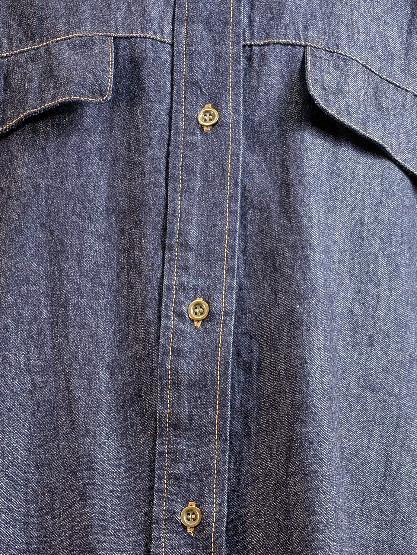 デニムシャツワンピース