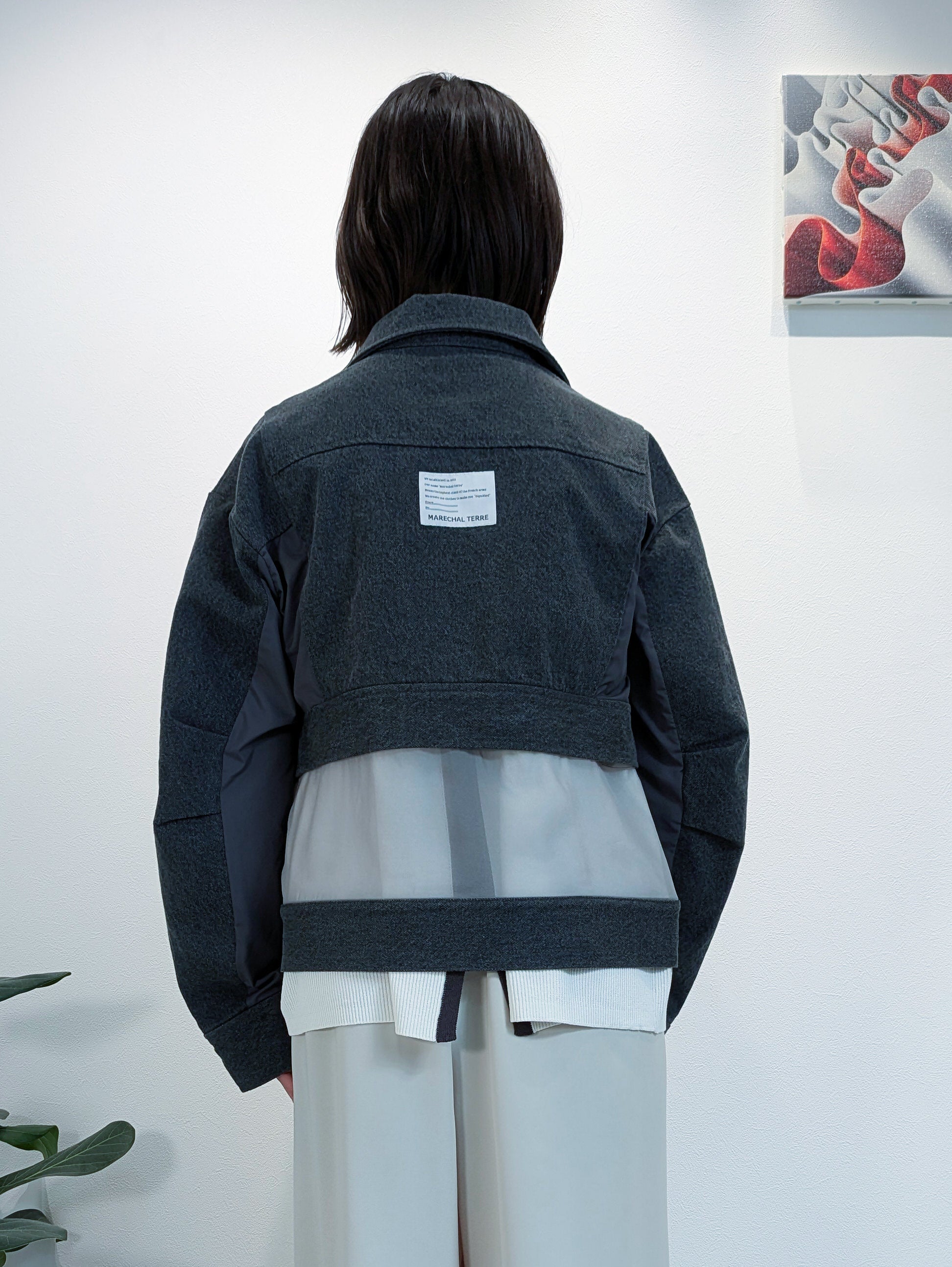 2wayデニムジャケット