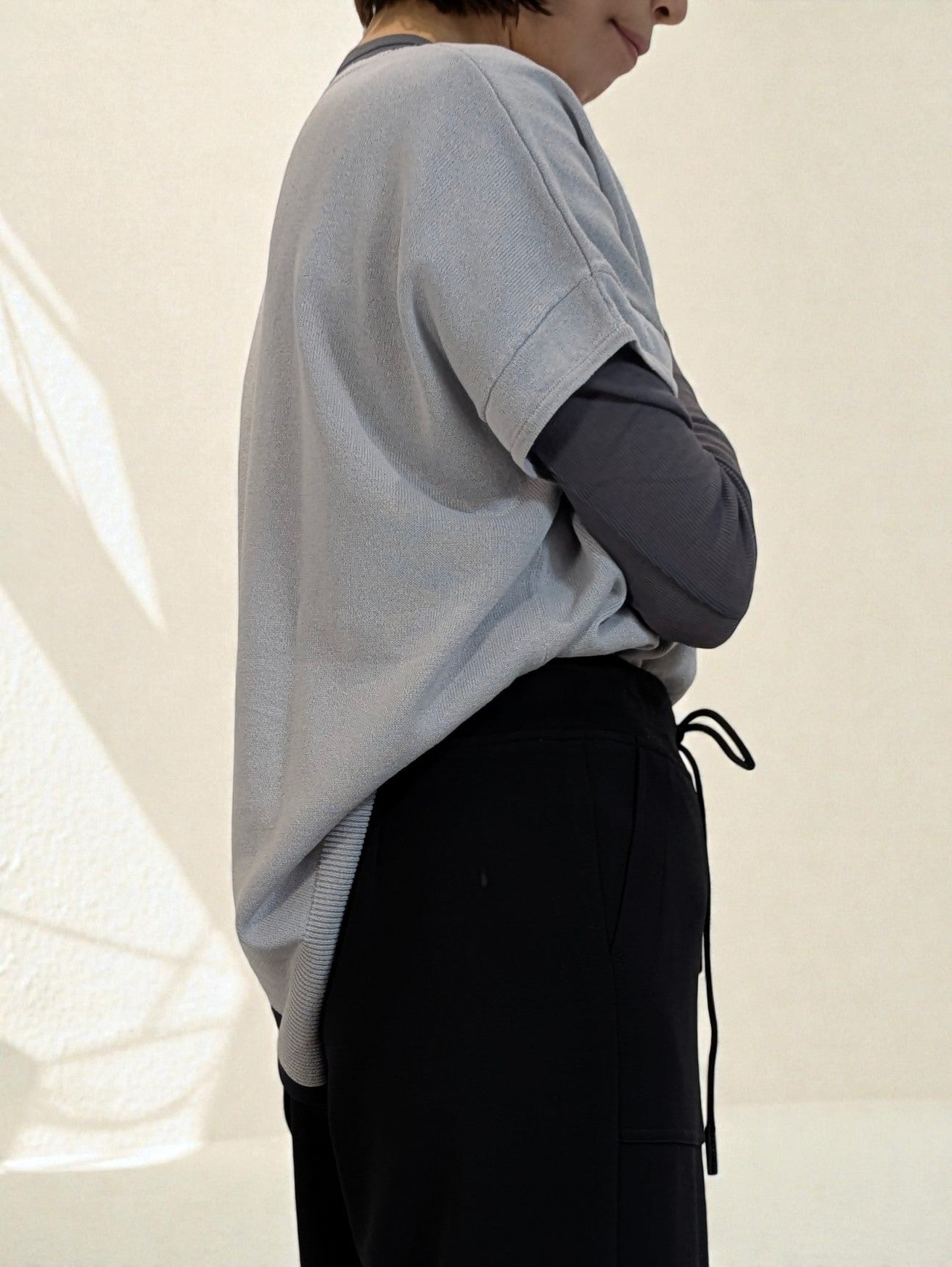 ロゴニットプルオーバー