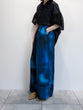 gradient print pants