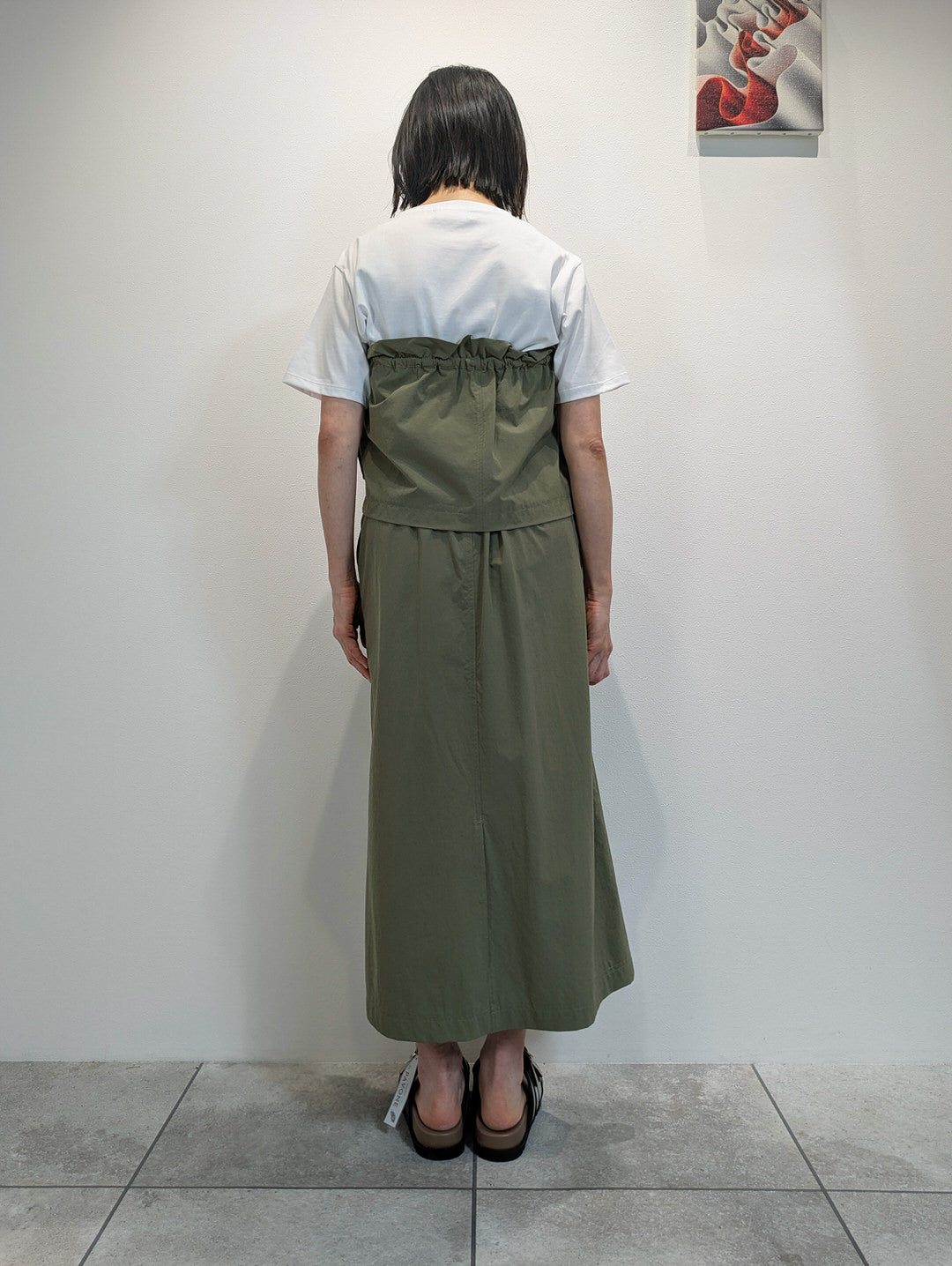 2wayビスチェ付きスカート
