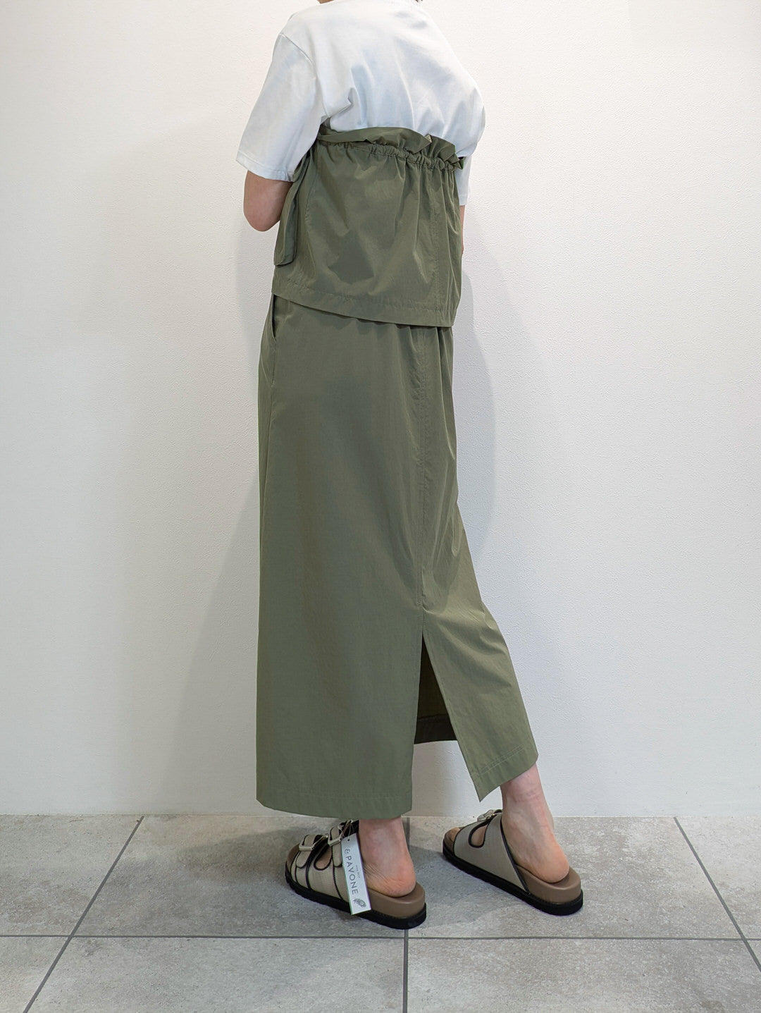 2wayビスチェ付きスカート