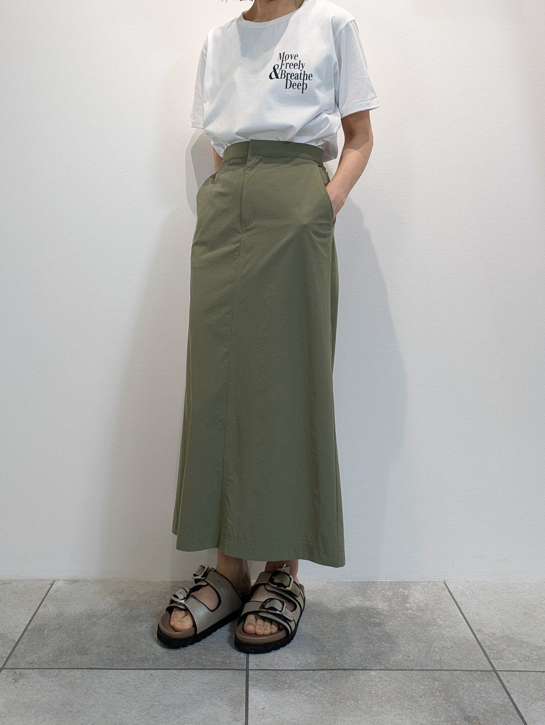 2wayビスチェ付きスカート