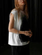 Mesh print T-shirt