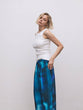 gradient print pants