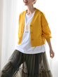 Tulle long vest
