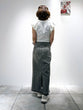 gray denim skirt