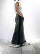 gray denim skirt