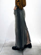 gray denim skirt