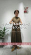 Flower Print Micro Dechin Gathered Dress