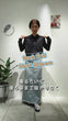 Back Frill Short Blouson